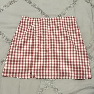 AMERICAN EAGLE high-waist, gingham check skirt. NEW with tags!